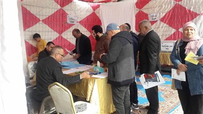 صور ..زيادة الإقبال على التصويت في انتخابات نقابة المهندسين بالإسماعيلية 