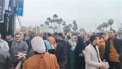 إقبال كثيف من مهندسي كفرالشيخ على انتخابات التجديد النصفي