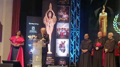 فوز أحمد فؤاد سليم بجائزة الريادة السينمائية فى المهرجان الكاثوليكى الـ 72