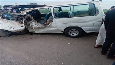 إصابة 4 أشخاص في تصادم بالشرقية