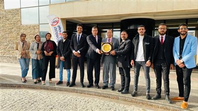 جامعة سوهاج تشارك في مؤتمر تكنولوجيا المعلومات ودورها فى تطوير قطاعات الدولة