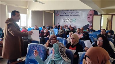 دورات تدريبية للعاملين بصحة الفيوم على السلامة المهنية 