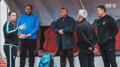 سليمان وجورج فى تدريبات الزمالك الأخيره 