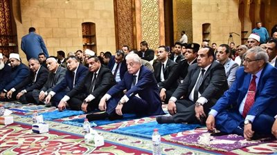 وزير التنمية المحلية ومحافظ جنوب سيناء يشهدان الاحتفال بليلة النصف من شعبان بشرم الشيخ