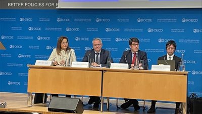وزيرة التخطيط تشارك بإطلاق تقرير منظمة OECD الاقتصادي لمصر بمقر المنظمة بباريس