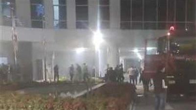 حريق محدود بالمجمع الطبي في السويس