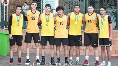 شباب سلة الصيد بالمركز الثانى ببطولة منطقة الاسكندرية 