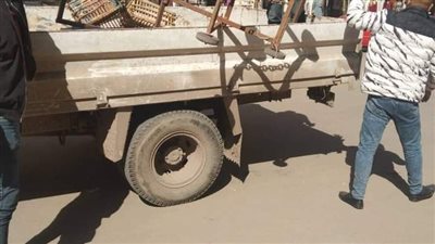 رفع 610 حالة إشغال طريق بمراكز محافظة البحيرة 