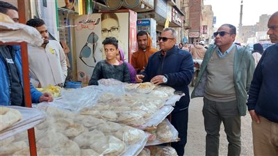 حملات لرفع الإشغالات والتعديات على الطرق بالمنيا