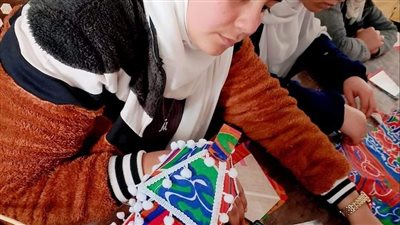 مسابقة فنية للأشغال اليدوية للنشء بمراكز شباب بيلا