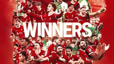 ليفربول يتوج بكأس الرابطة الإنجليزية للمرة العاشرة