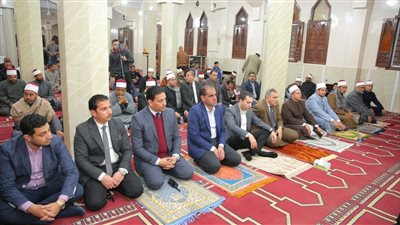 محافظ كفر الشيخ يشهد الاحتفال بليلة النصف من شعبان
