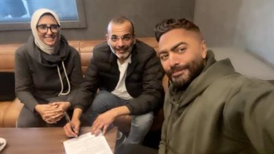 ري ستارت.. تامر حسني يعلن عن فيلمه الجديد بطولة هنا الزاهد 