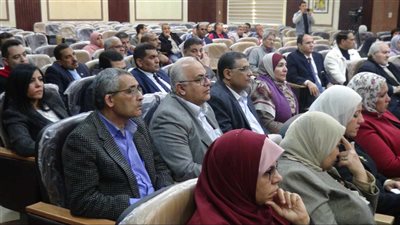 لقاء موسع لجودة التعليم والإعتماد بجامعة المنيا 