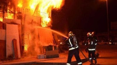 بالأسماء .. وفاة 5 أطفال في حريق شقة أرض اللواء