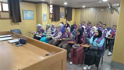 دورة تدريبية عن الأزمات والكوارث لشباب أندية التطوع بالحماية المدنية بسوهاج