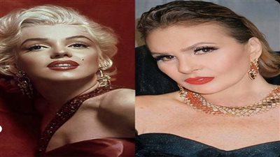 يسرا تسير على خطى مارلين مونرو وتتألق بفستان من الخمسينات (صور)