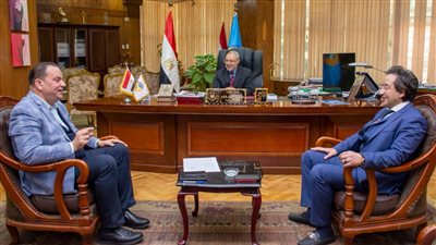 بحث سبل التعاون بين جامعة طنطا والاتحاد المصري للشطرنج