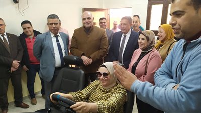 سكرتير عام البحيرة  يتفقد مدرسة القيادة التابعة للمحافظة