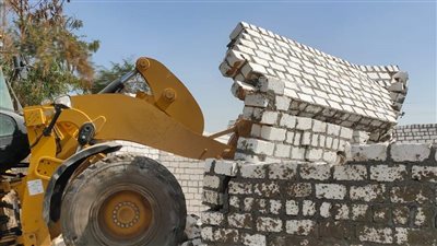 إزالة 82 حالة تعدِِ على الأراضي الزراعية بالمنيا 