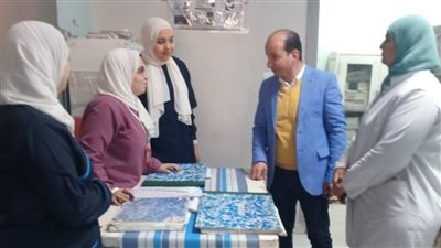 جولة تفقدية لوكيل صحة القليوبية بمستشفي بهتيم المركزي