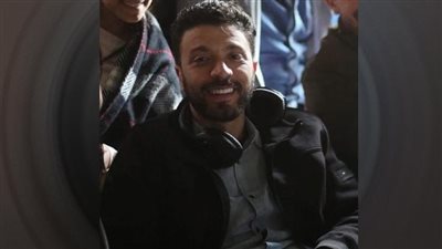 أحمد خالد موسى في كواليس مسلسل العتاولة.. صورة