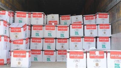 توزيع 4800 كرتونة مواد غذائية على المستحقين بالمنوفية 