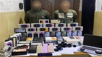 حبس المتهمين بسرقة محل هواتف بالشيراتون