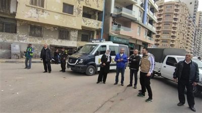 العناية الإلهية تنقذ سكان عقار ميامي بالإسكندرية من الموت 