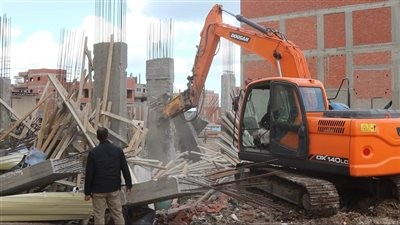 تنفيذ 19 قرار إزالة على أملاك الدولة في دسوق