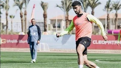 زياد كمال ينضم إلى تدريبات الزمالك بعد لقاء الداخليه 