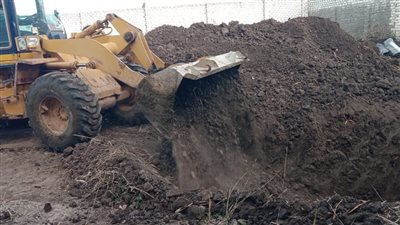 إزالة 7 حالات بناء مخالف بالغربية 