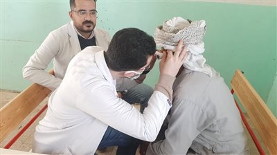 جامعة بنها تنظم قافلة طبية لقرية الزعفرانة بالتعاون مع 