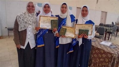 فتيات الغربية الأزهرية يحصدن المركز السادس على الجمهورية فى أوائل الطلاب 