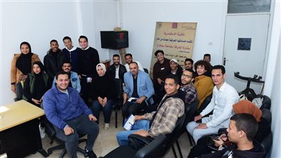 ورشة عمل عن خدمات سفارة المعرفة العلمية بجامعة سوهاج