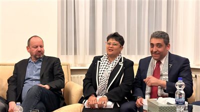 نميرة نجم: القضية الفلسطينية في دمنا ومكملين إلى أن تعود القدس