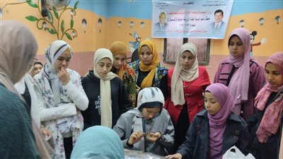 أندية الفتاة والمرأة بالقليوبية تنفذ ورشة حرفية لصناعة الإكسسوارات