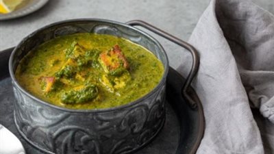 سبانخ على الطريقة الهندية