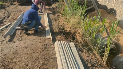 محافظ الغربية يتابع سير العمل في محور طريق المعامل بمركز طنطا