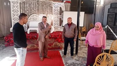 مديرتعليم نجع حمادي يتفقد جاهزية القاعات المخصصة لانعقاد القوافل التعليمية