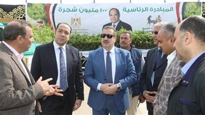 محافظ المنوفية يطلق المرحلة الثانية للمبادرة الرئاسية 100 مليون شجرة