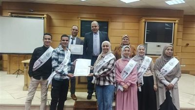 فوز طلاب بنى سويف  بالمركز الثاني على مستوى الجمهورية في مسابقة الأوائل 