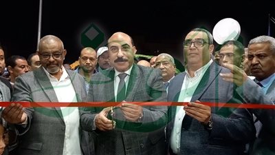  محافظ أسوان يفتتح معرض 