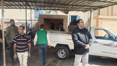 رفع الإشغالات وإزالة التعديات على الطرق والشوارع بمدينة اطسا 