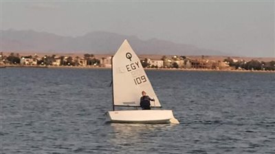 نادي القناة يحصد المراكز الأولى في بطولة الجمهورية الشتوية للشراع