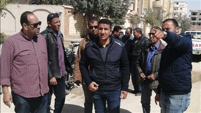 رئيس جهاز بني سويف الجديدة يتفقد مشروعات المرافق وأعمال التطوير ومحطة المعالجة