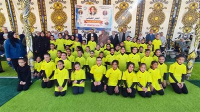 وكيل تعليم الغربية يشهد فعاليات تقييم العروض الرياضية لإدارة قطور