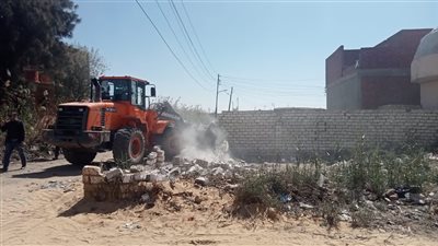 إزالة 10 حالات تعدٍ بالإسماعيلية ضمن أعمال الموجة 22