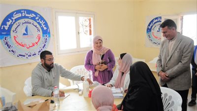 جامعة كفرالشيخ تواجه الهجرة غير الشرعية في قرية الجزيرة الخضراء 