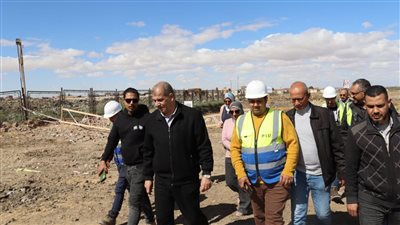 رئيس مياه الفيوم يتفقد محطة مياه معالجة الصرف الصحي بكفر محفوظ